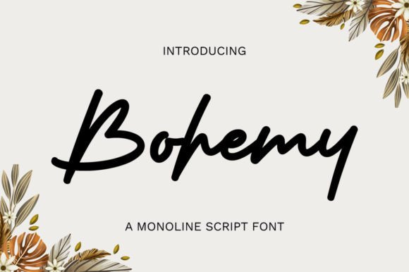 Bohemy: A Script Font That Makes Your Campaigns Feel Intentional