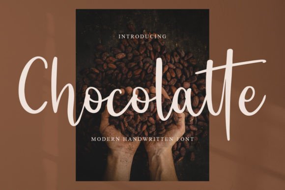 Chocolatte: A Handwritten Font That Feels Like a Signature