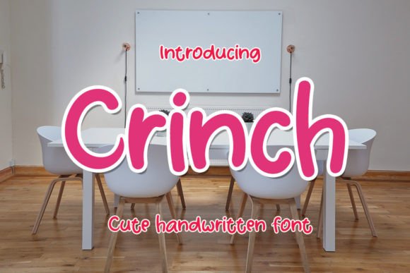 Crinch: A Refined Script Font for Elegant Digital Branding