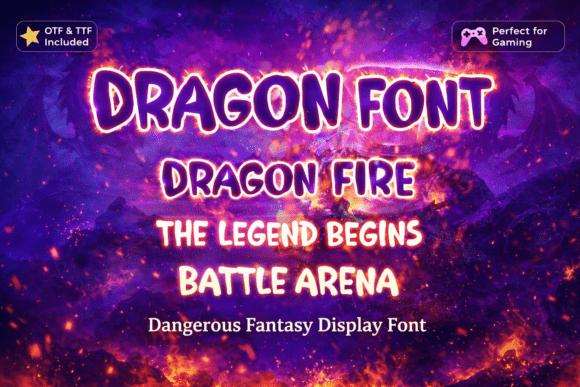 Dragon: A Playful Script Font That Makes Campaigns Dance