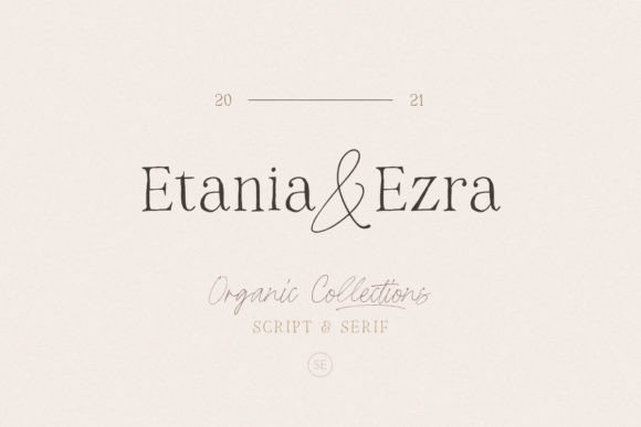 Etania Ezra: A Serif & Script Font That Just Works
