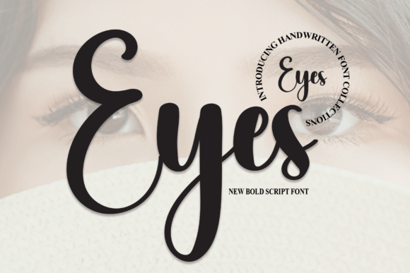 Eyes Handwritten Font for Small Business Branding