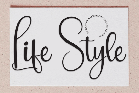 Life Style Font: Elegant Script for Real Business Branding