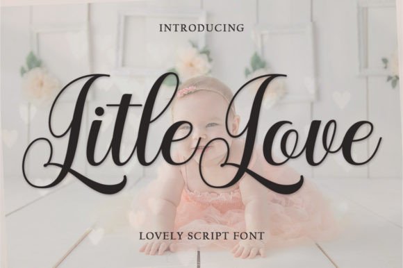 Litle Love: A Modern Script Font for Editorial Design