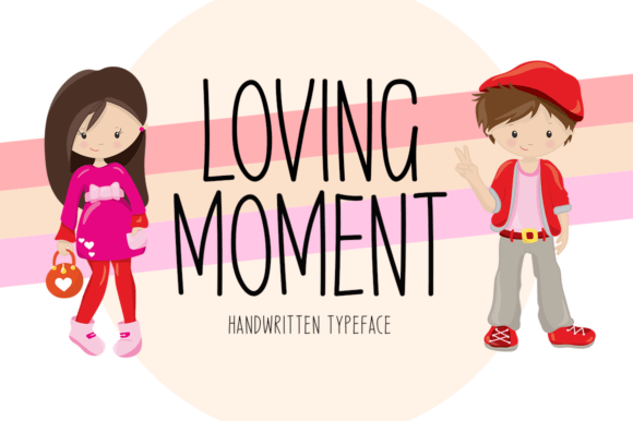 Loving Moment: A Handwritten Font That Feels Like a Pause