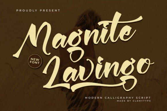 Magnite Lavingo: A Modern Calligraphy Script Font That Feels Like a Design Partner