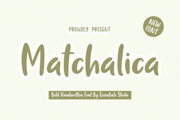 Matchalica: A Bold Handwriting Font for Scroll-Stopping Campaigns