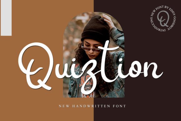 Quiztion: A Handwritten Font for Warm, Trustworthy Web Experiences