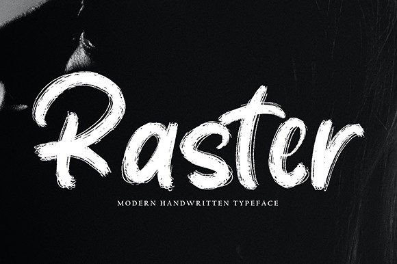 Raster: A Handwritten Font That Commands Attention