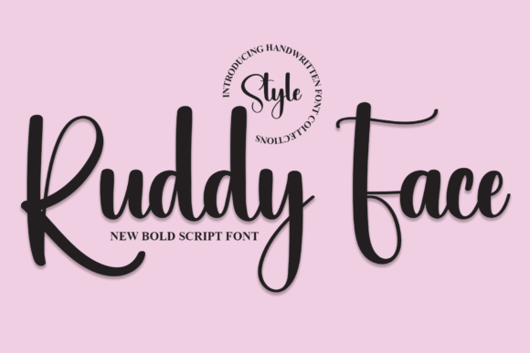 Ruddy Face: A Handwritten Font That Fits Real Campaign Workflows
