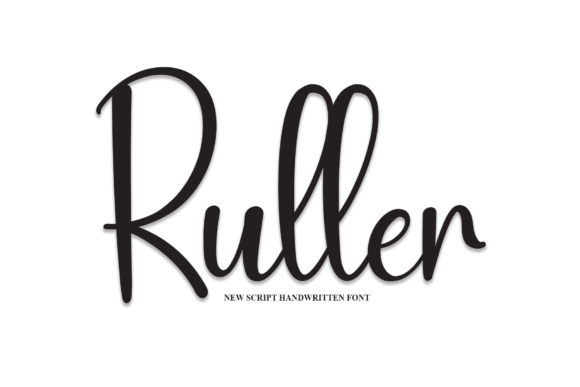 Ruller: A Premium Script Font That Elevates Your Brand