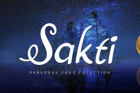 Sakti: A Handwritten Font That Feels Like a Quiet Conversation