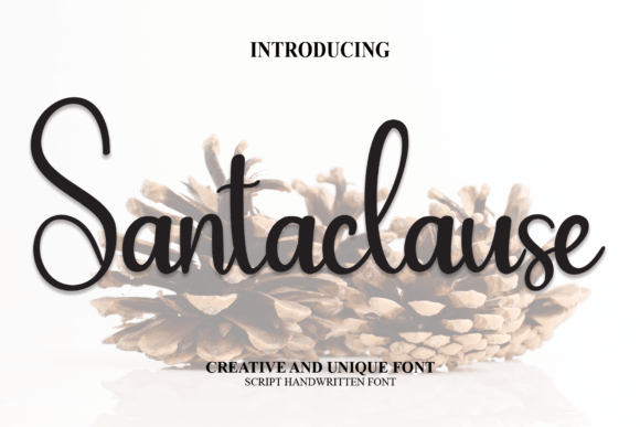 Santaclause: A Charming Script Font for Handmade Creators
