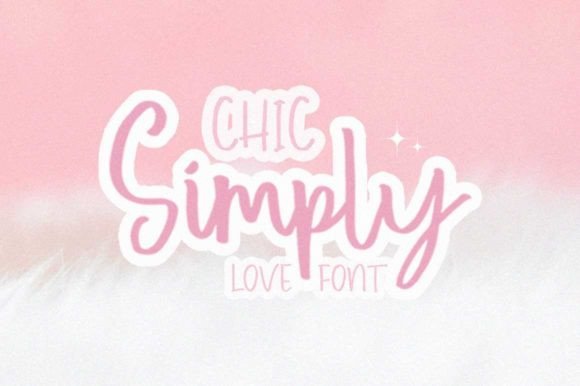 Simply Chic: A Handwritten Font That Feels Like a Quiet Conversation