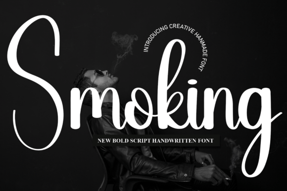 Smoking Font: A Friendly Handwritten Typeface for Digital Branding