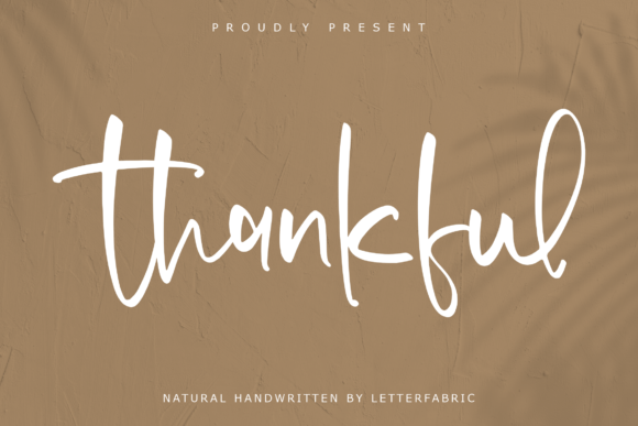 Thankful: A Natural Handwritten Font That Makes Your Brand Feel Human