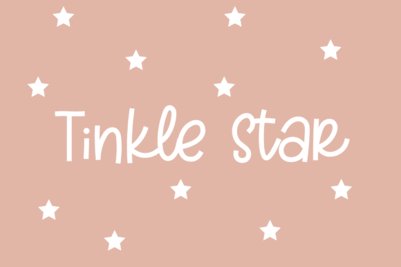 Tinkle Star: A Sweet, Whimsical Script Font for Small Business Branding