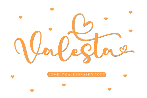 Valesta: An Elegant Script Font for Digital Branding