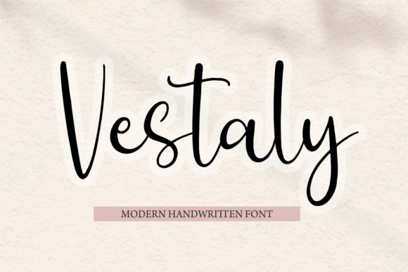 Vestaly: A Handwritten Font That Feels Like a Signature