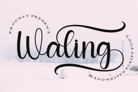 Waling Handwritten Font for Crafters & Sellers